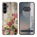 Funda Silicona para Samsung Galaxy S25 FE 5G diseño Madera 08 Dibujos