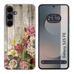 Funda Silicona para Samsung Galaxy S25 FE 5G diseño...