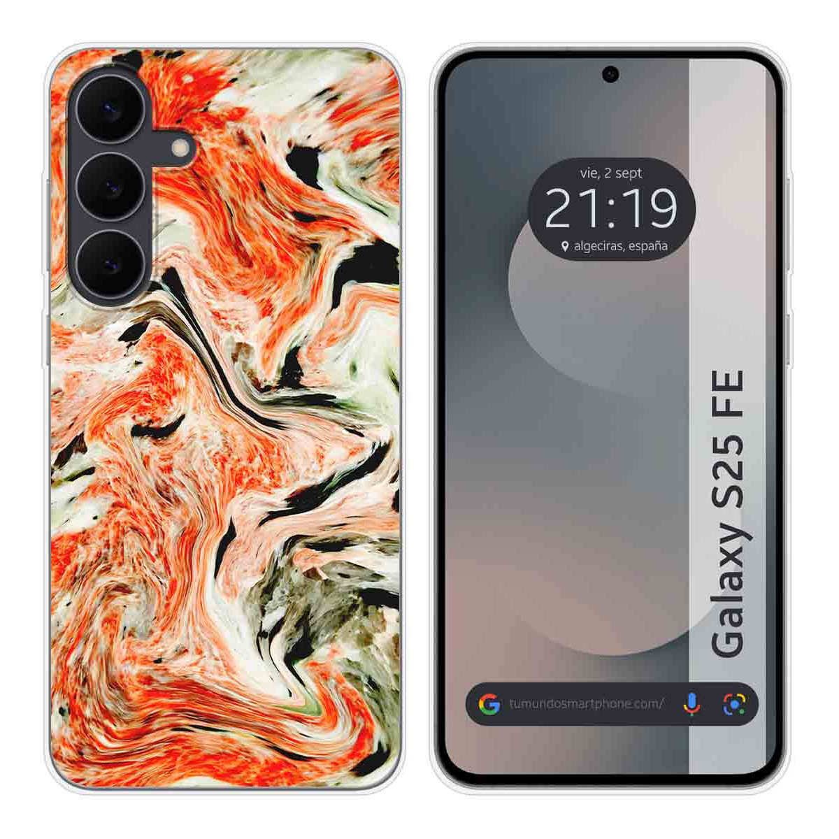 Funda Silicona para Samsung Galaxy S25 FE 5G...