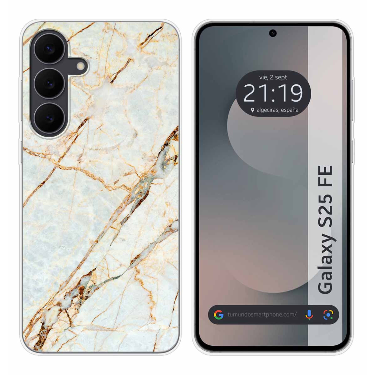 Funda Silicona para Samsung Galaxy S25 FE 5G...