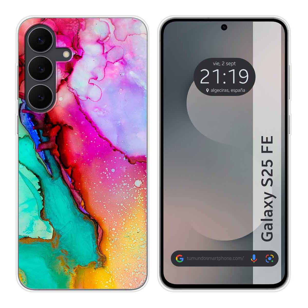 Funda Silicona para Samsung Galaxy S25 FE 5G...