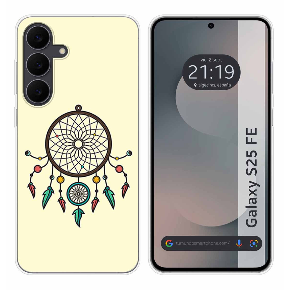 Funda Silicona para Samsung Galaxy S25 FE 5G...