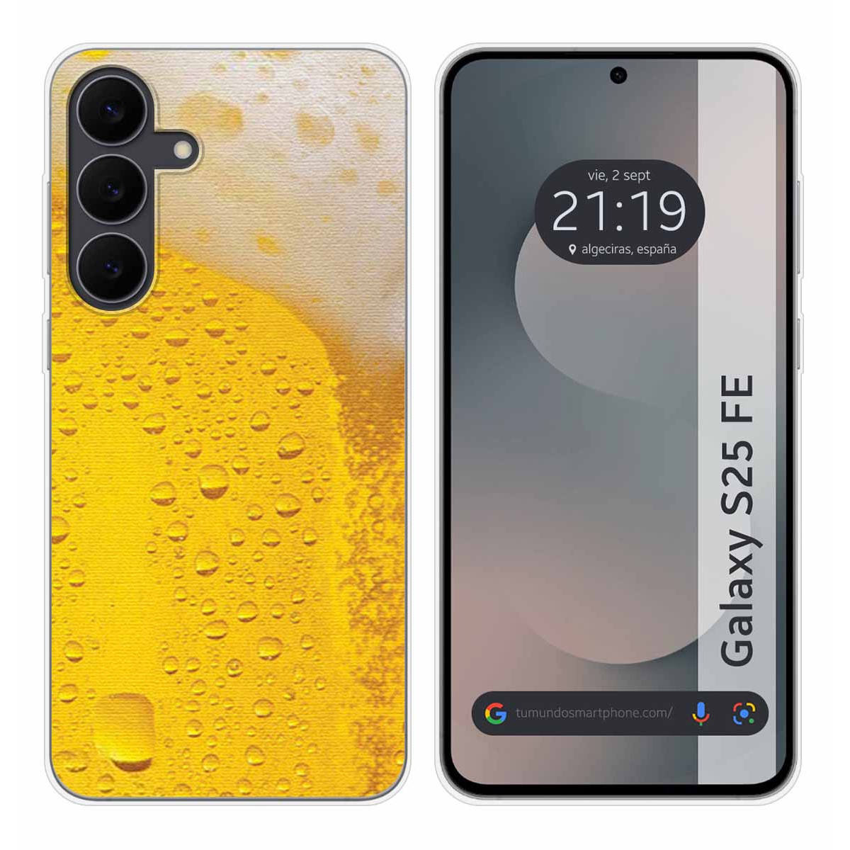 Funda Silicona para Samsung Galaxy S25 FE 5G...