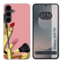 Funda Silicona para Samsung Galaxy S25 FE 5G diseño Brochas Dibujos