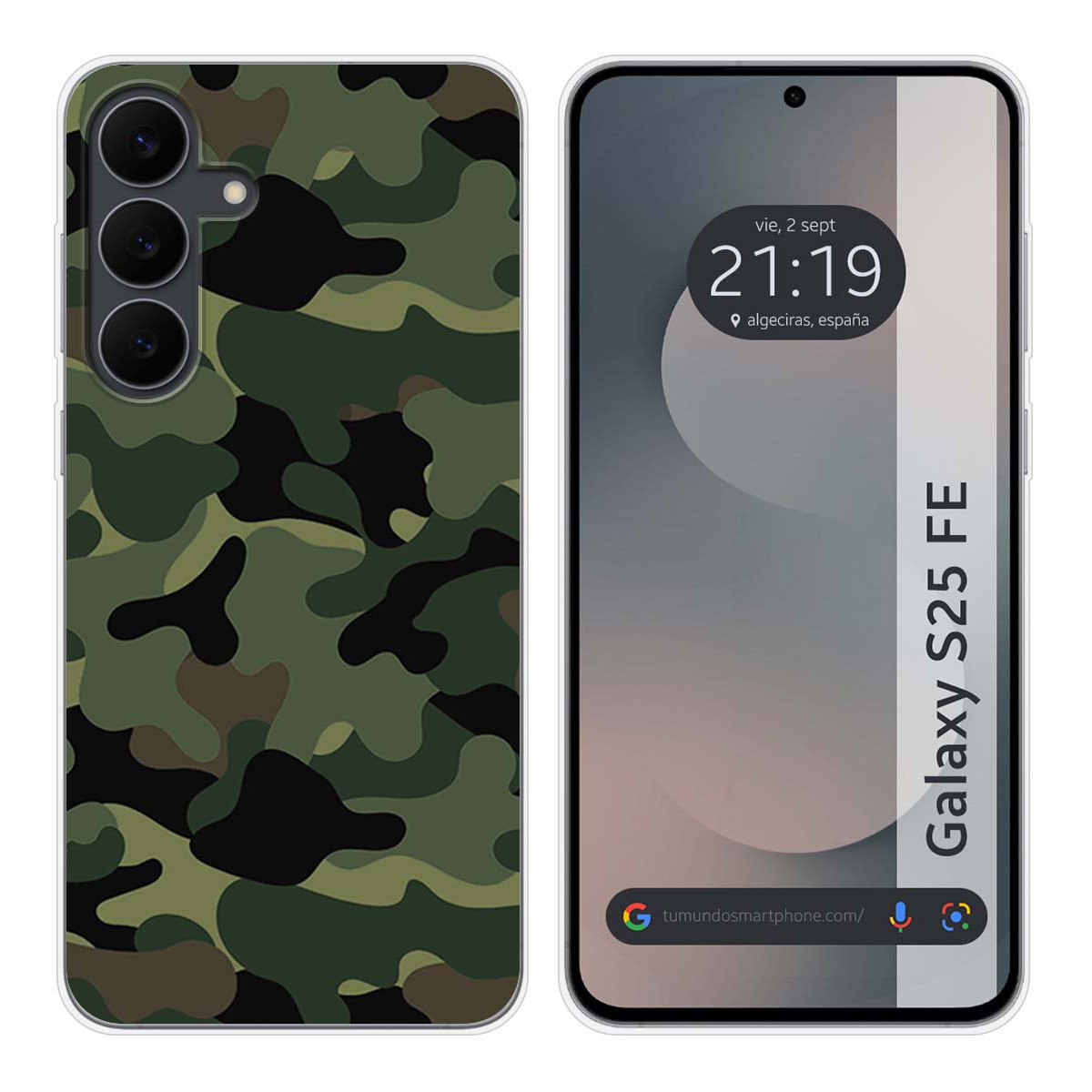 Funda Silicona para Samsung Galaxy S25 FE 5G...