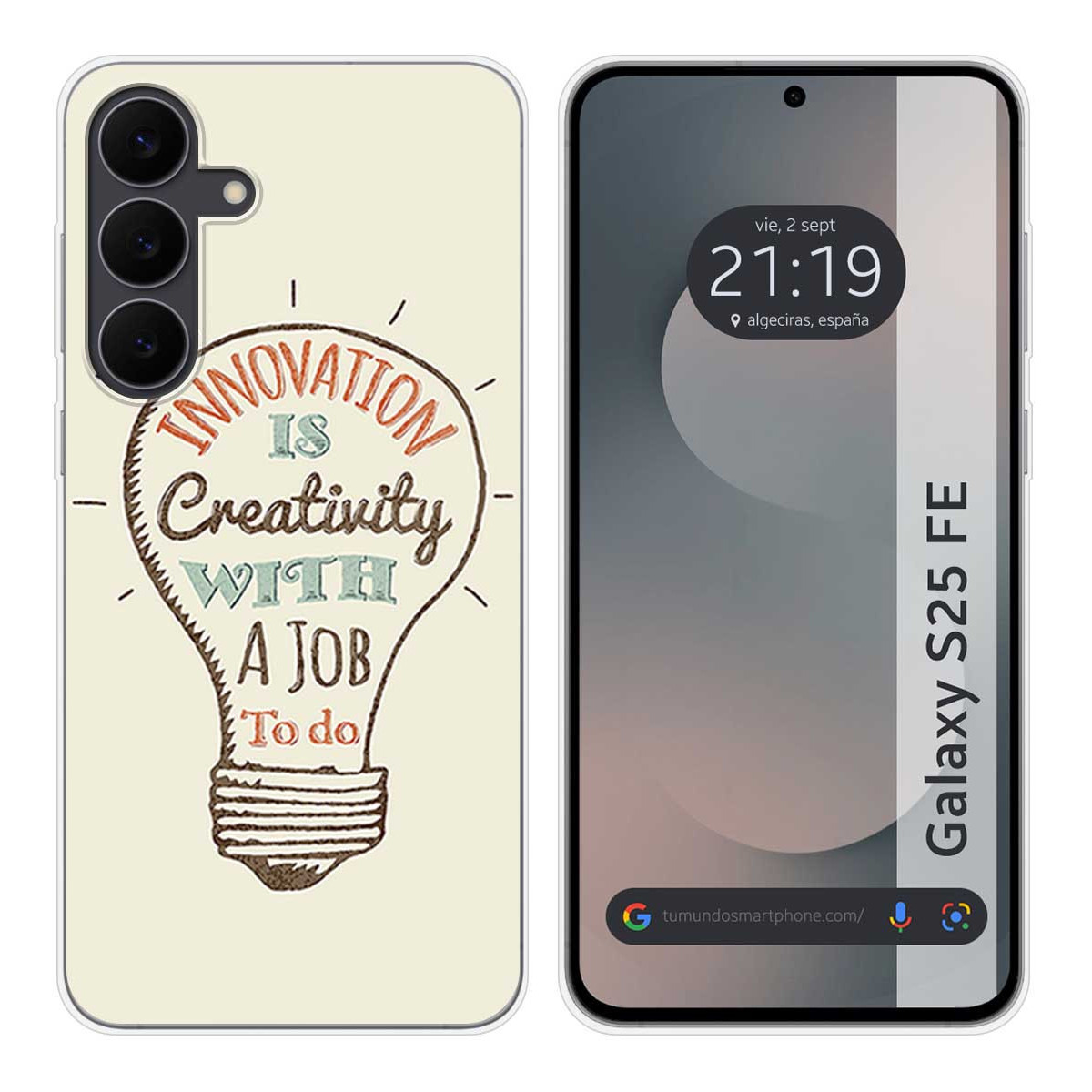 Funda Silicona para Samsung Galaxy S25 FE 5G...