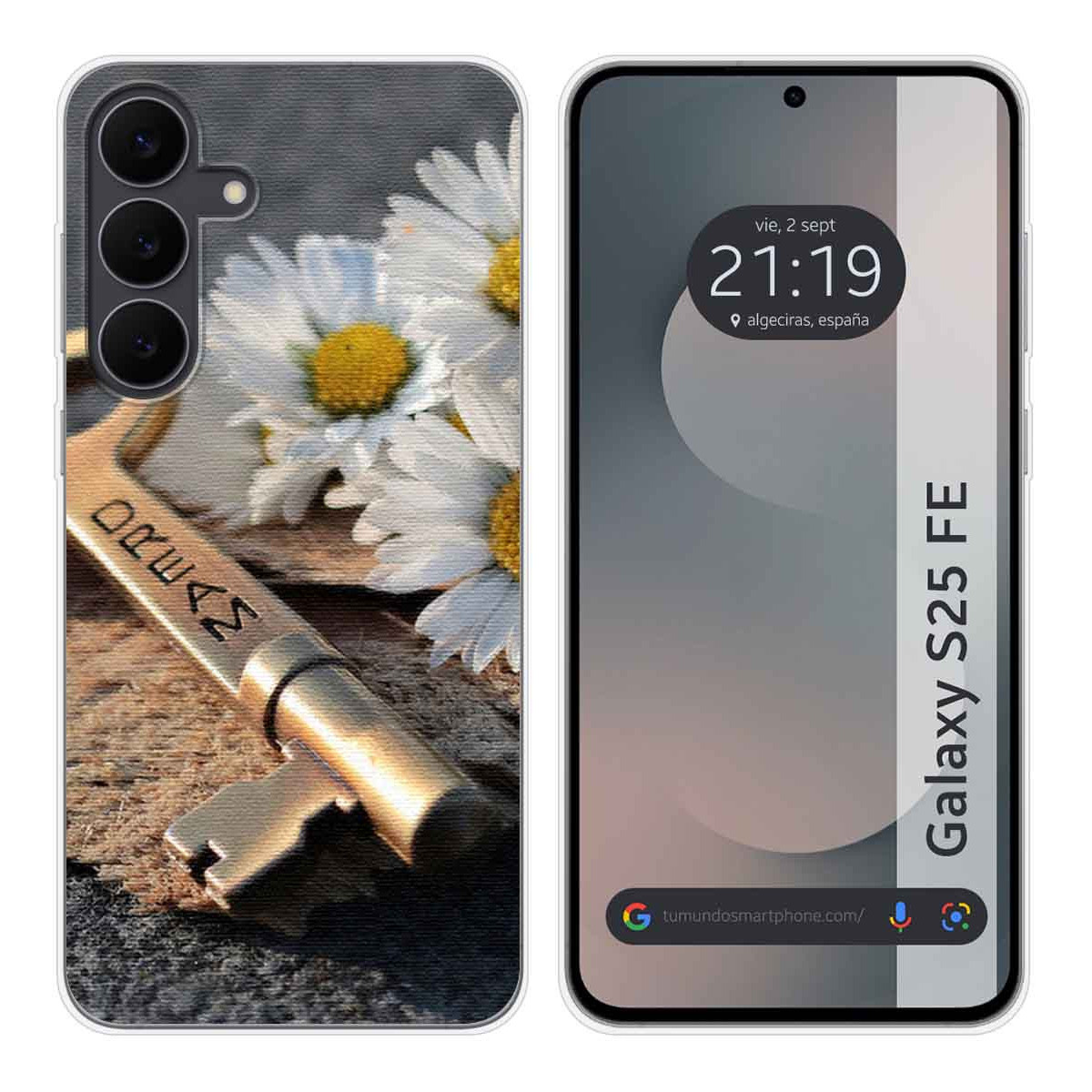 Funda Silicona para Samsung Galaxy S25 FE 5G...