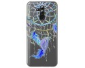 Funda Gel Transparente para Huawei Mate 20 Lite Diseño Plumas Dibujos