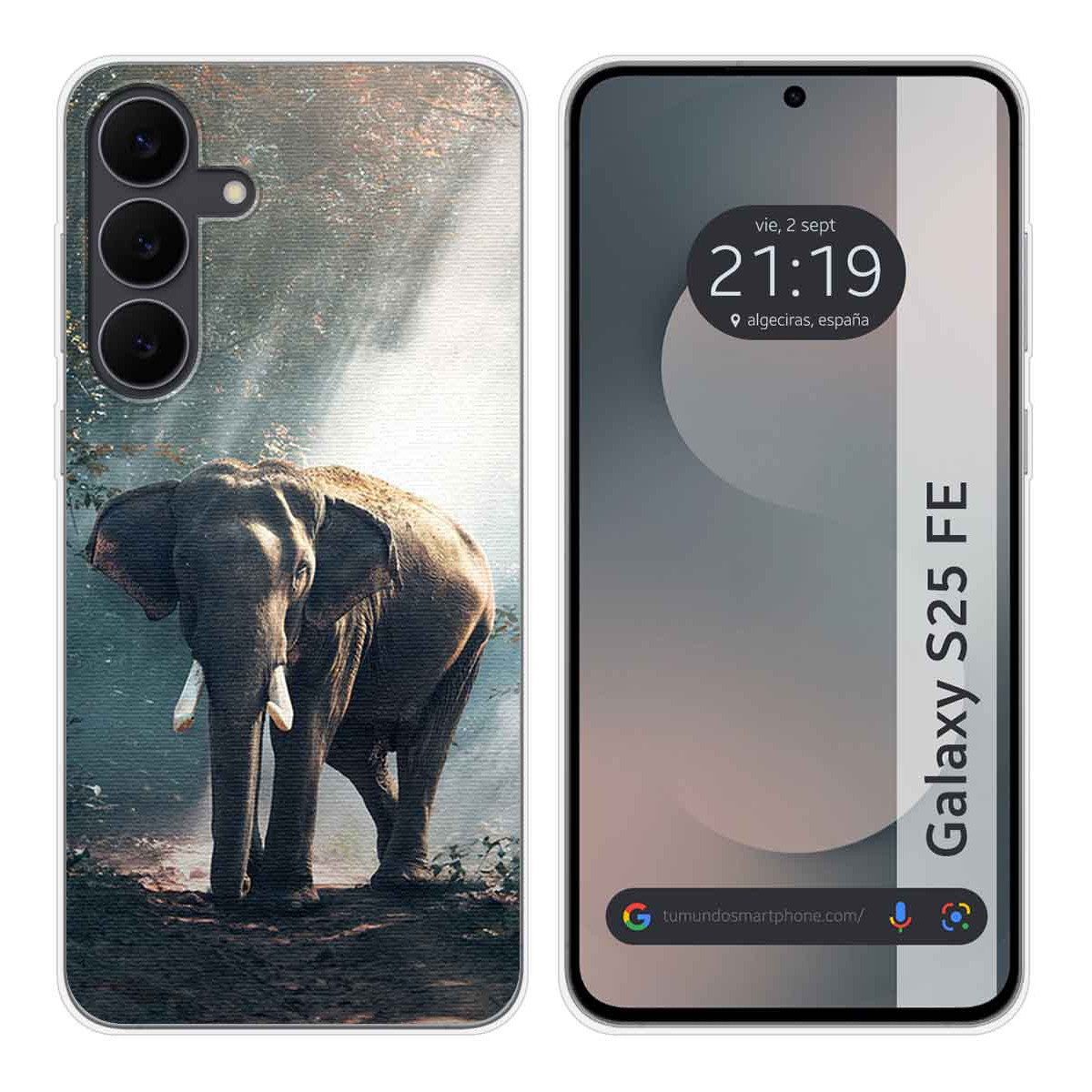 Funda Silicona para Samsung Galaxy S25 FE 5G...