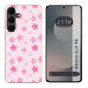 Funda Silicona para Samsung Galaxy S25 FE 5G diseño Flores Dibujos
