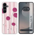 Funda Silicona para Samsung Galaxy S25 FE 5G diseño Flores Vintage Dibujos
