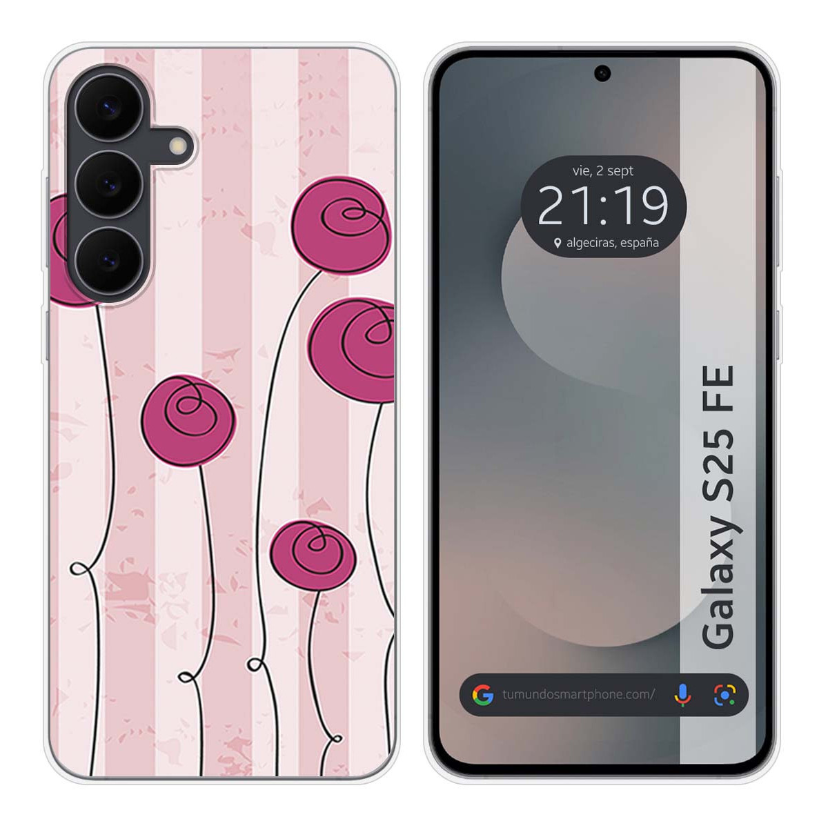 Funda Silicona para Samsung Galaxy S25 FE 5G...