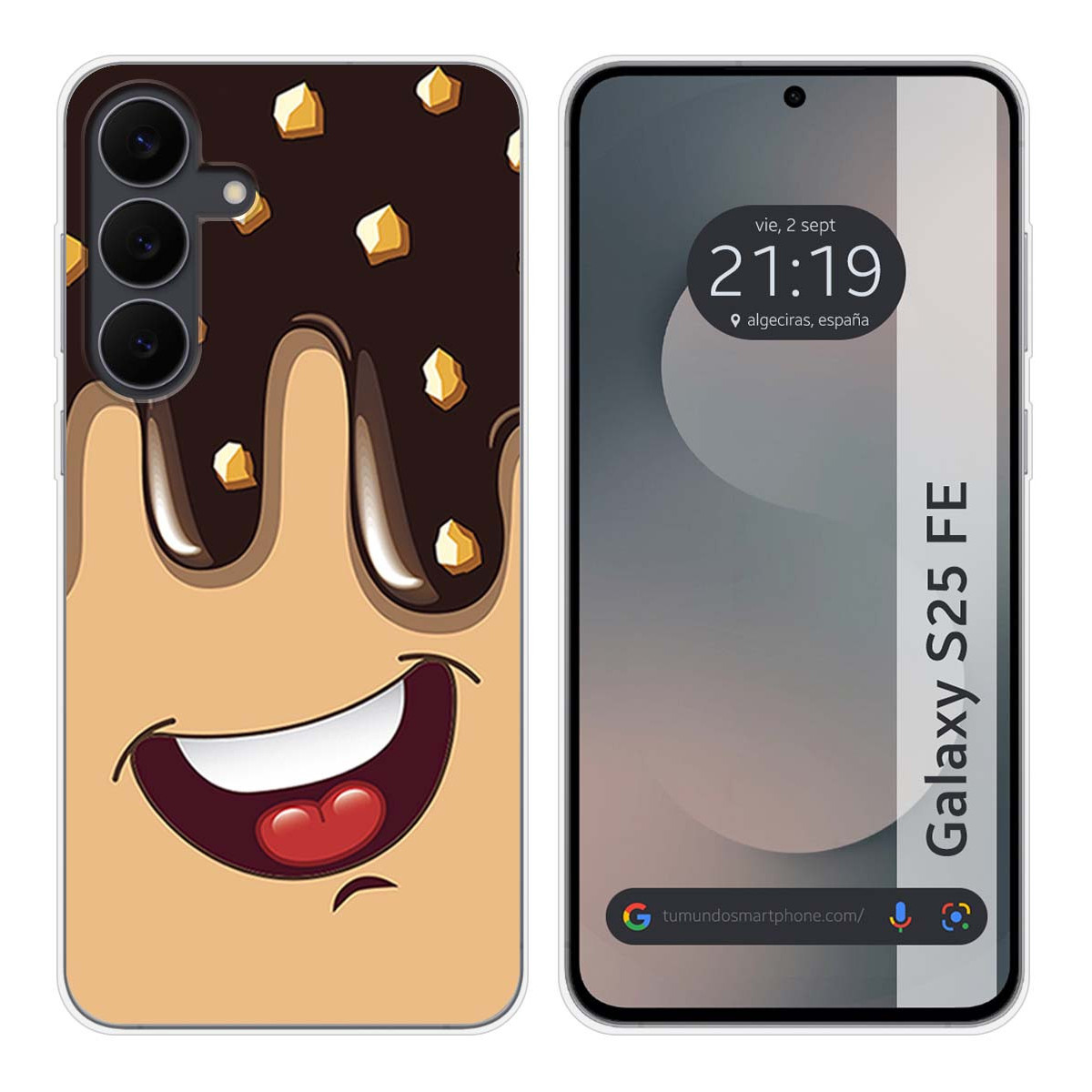 Funda Silicona para Samsung Galaxy S25 FE 5G...