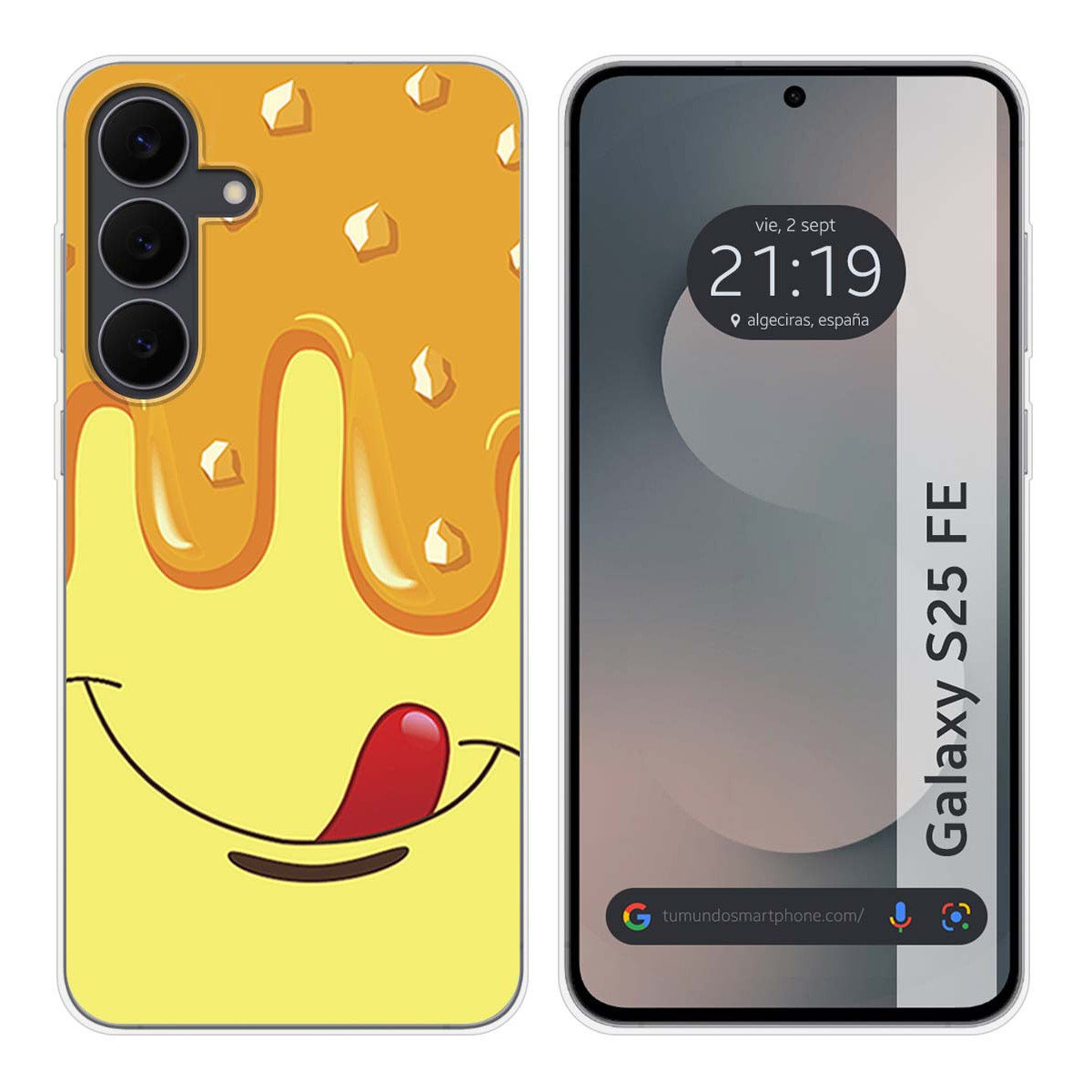 Funda Silicona para Samsung Galaxy S25 FE 5G...