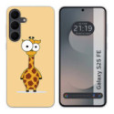 Funda Silicona para Samsung Galaxy S25 FE 5G diseño Jirafa Dibujos