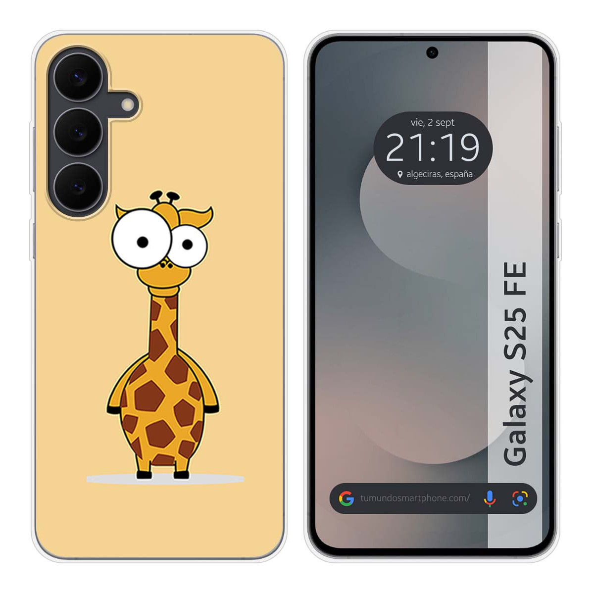 Funda Silicona para Samsung Galaxy S25 FE 5G...