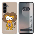 Funda Silicona para Samsung Galaxy S25 FE 5G diseño Leon Dibujos