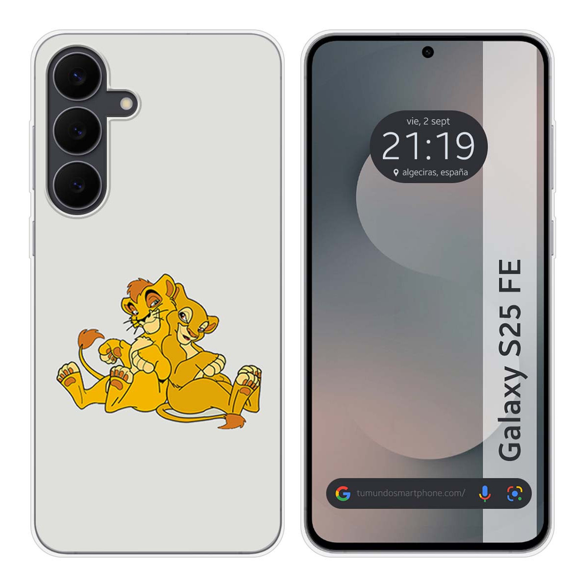 Funda Silicona para Samsung Galaxy S25 FE 5G...