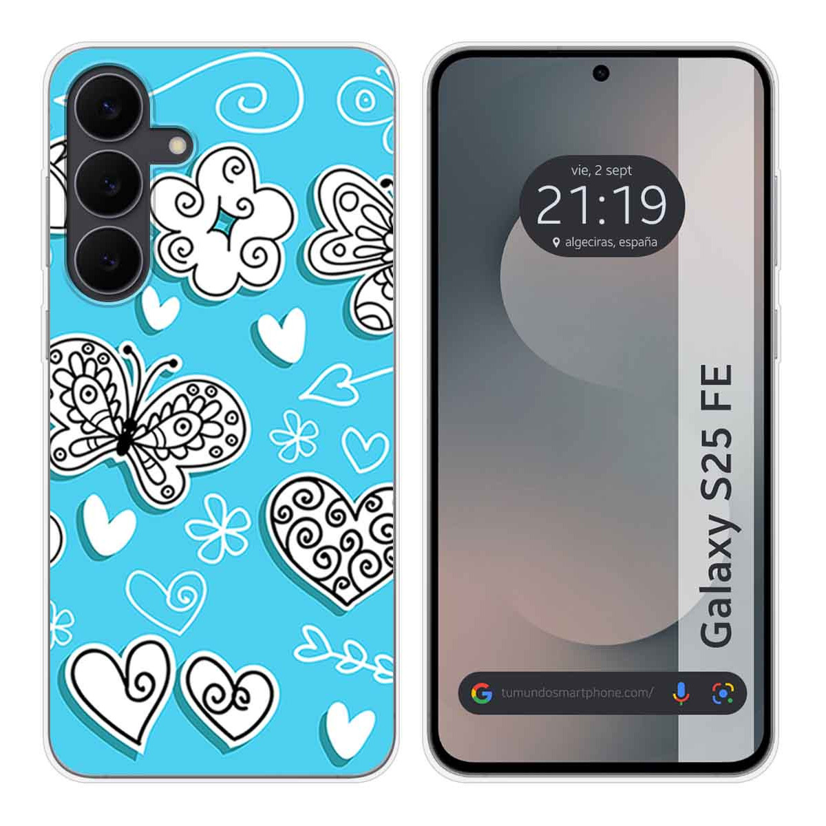 Funda Silicona para Samsung Galaxy S25 FE 5G...