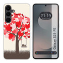 Funda Silicona para Samsung Galaxy S25 FE 5G diseño Pajaritos Dibujos