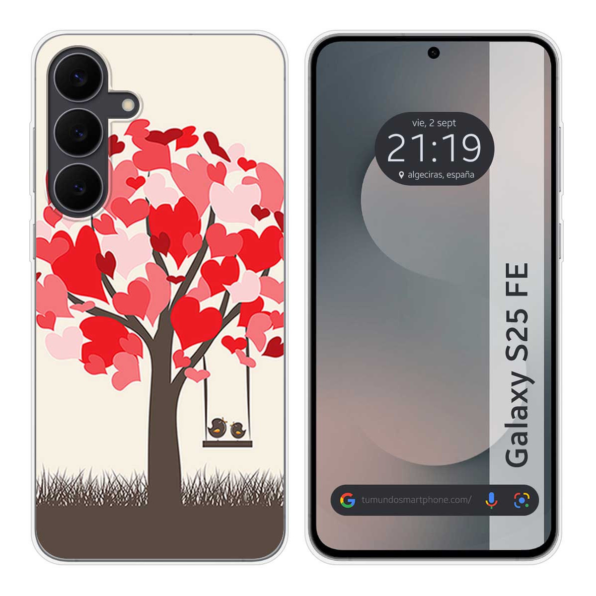 Funda Silicona para Samsung Galaxy S25 FE 5G...