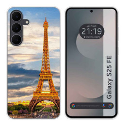 Funda Silicona para Samsung Galaxy S25 FE 5G diseño Paris...