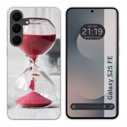 Funda Silicona para Samsung Galaxy S25 FE 5G diseño Reloj...