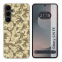 Funda Silicona para Samsung Galaxy S25 FE 5G diseño Sand Camuflaje Dibujos