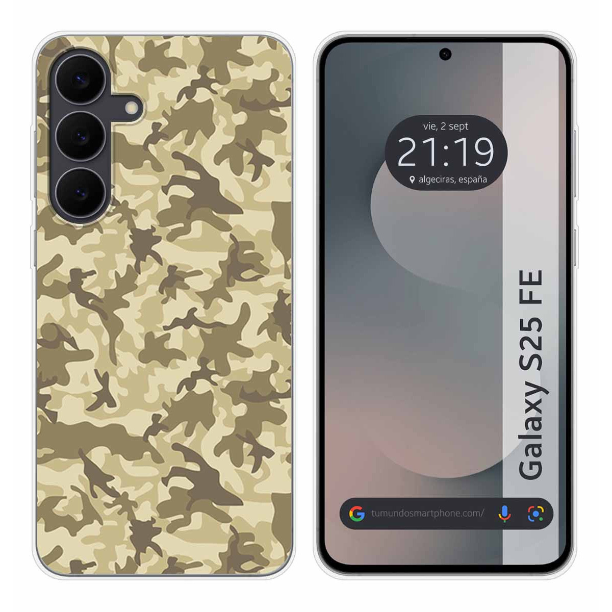 Funda Silicona para Samsung Galaxy S25 FE 5G...