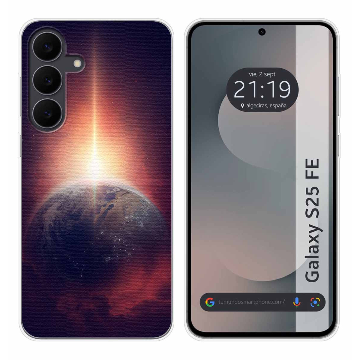 Funda Silicona para Samsung Galaxy S25 FE 5G...