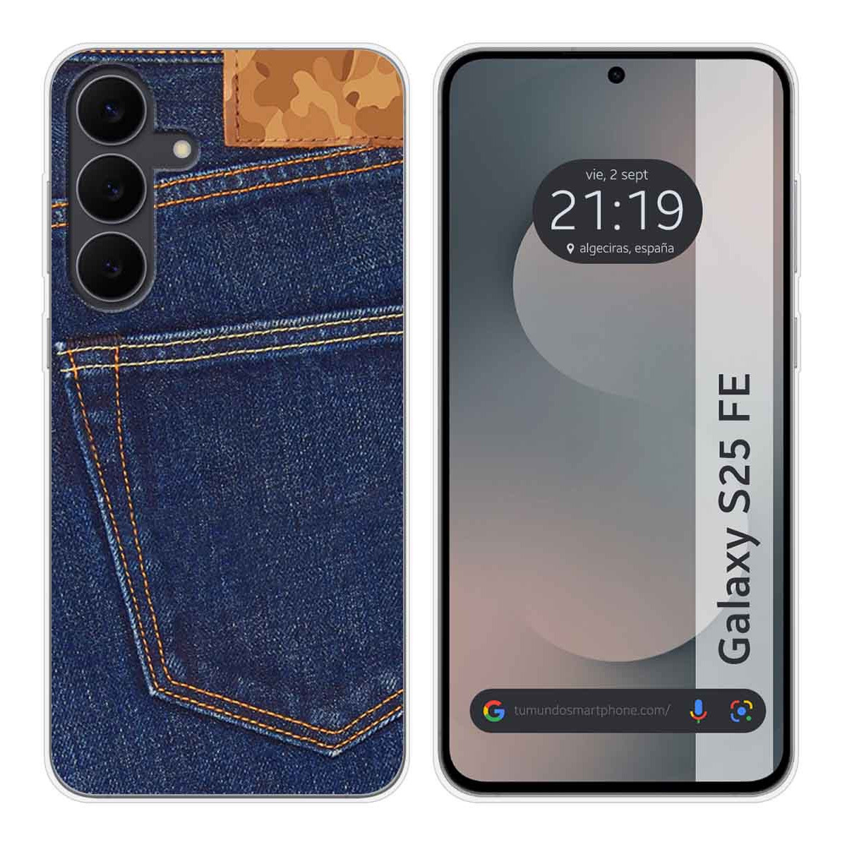 Funda Silicona para Samsung Galaxy S25 FE 5G...