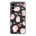 Funda Silicona Antigolpes para Samsung Galaxy S25 FE 5G diseño Cerdos Dibujos
