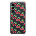 Funda Silicona Antigolpes para Samsung Galaxy S25 FE 5G diseño Cerezas Dibujos