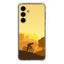 Funda Silicona Antigolpes para Samsung Galaxy S25 FE 5G diseño Ciclista Dibujos