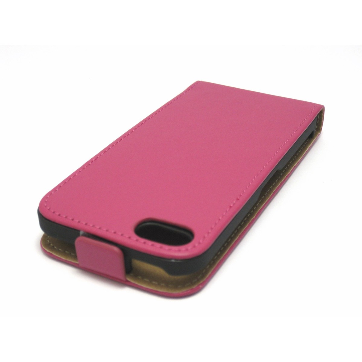 Funda Piel Premium Ultra-Slim Iphone 5C Rosa / Fucsia