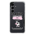 Funda Silicona Antigolpes para Samsung Galaxy S25 FE 5G diseño Vaca Dibujos