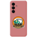 Funda Silicona Líquida Rosa para Samsung Galaxy S25 FE 5G diseño Adventure Dibujos