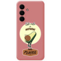 Funda Silicona Líquida Rosa para Samsung Galaxy S25 FE 5G diseño Culo Natural Dibujos