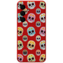 Funda Silicona Líquida Roja para Samsung Galaxy S25 FE 5G diseño Catrina Dibujos