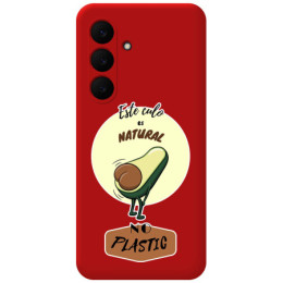 Funda Silicona Líquida Roja para Samsung Galaxy S25 FE 5G...