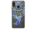 Funda Gel Transparente para Huawei P Smart Plus Diseño Plumas Dibujos