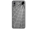 Funda Gel Transparente para Huawei P20 Diseño Araña Dibujos