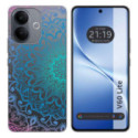 Funda Silicona Transparente para Vivo V60 Lite 5G diseño Mandala Dibujos