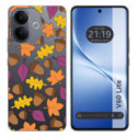 Funda Silicona Transparente para Vivo V60 Lite 5G diseño Otoño Dibujos