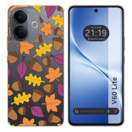 Funda Silicona Transparente para Vivo V60 Lite 5G diseño...