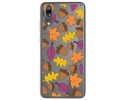 Funda Gel Transparente para Huawei P20 Diseño Otoño Dibujos