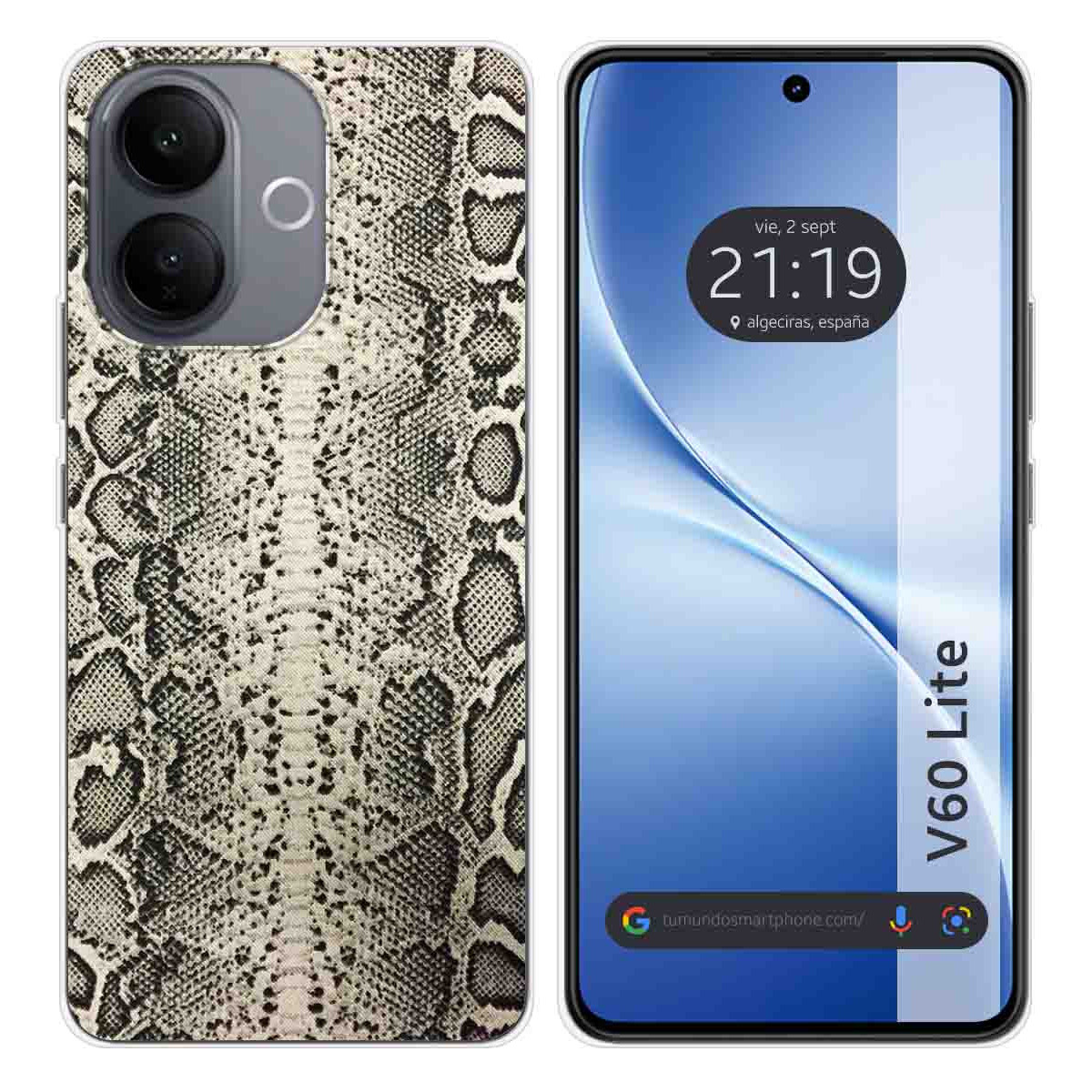 Funda Silicona para Vivo V60 Lite 5G diseño...