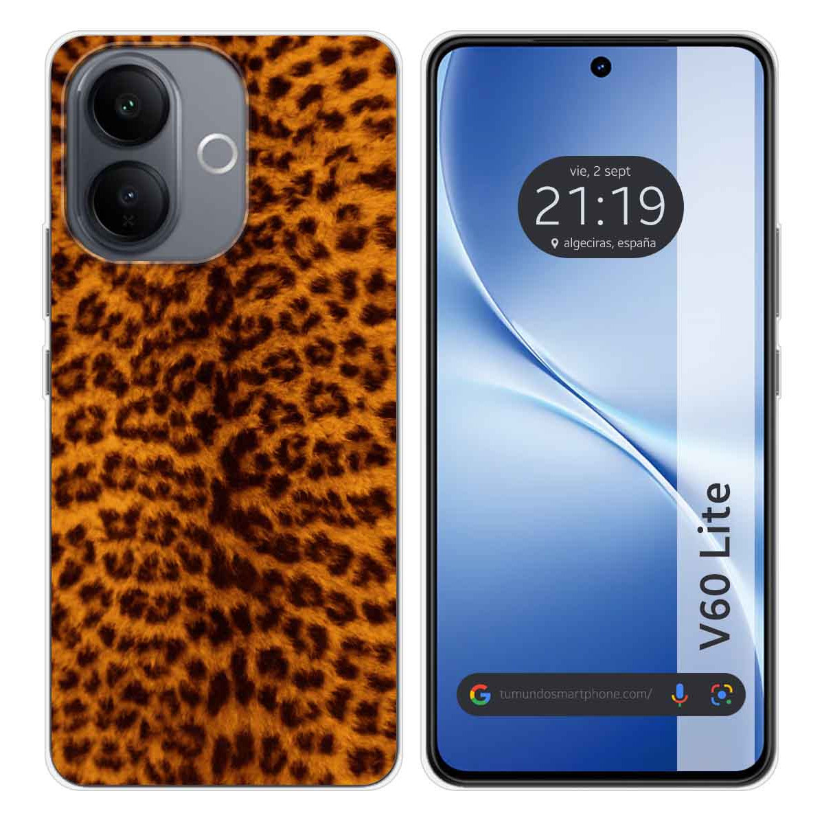 Funda Silicona para Vivo V60 Lite 5G diseño...