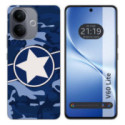 Funda Silicona para Vivo V60 Lite 5G diseño Camuflaje 03 Dibujos