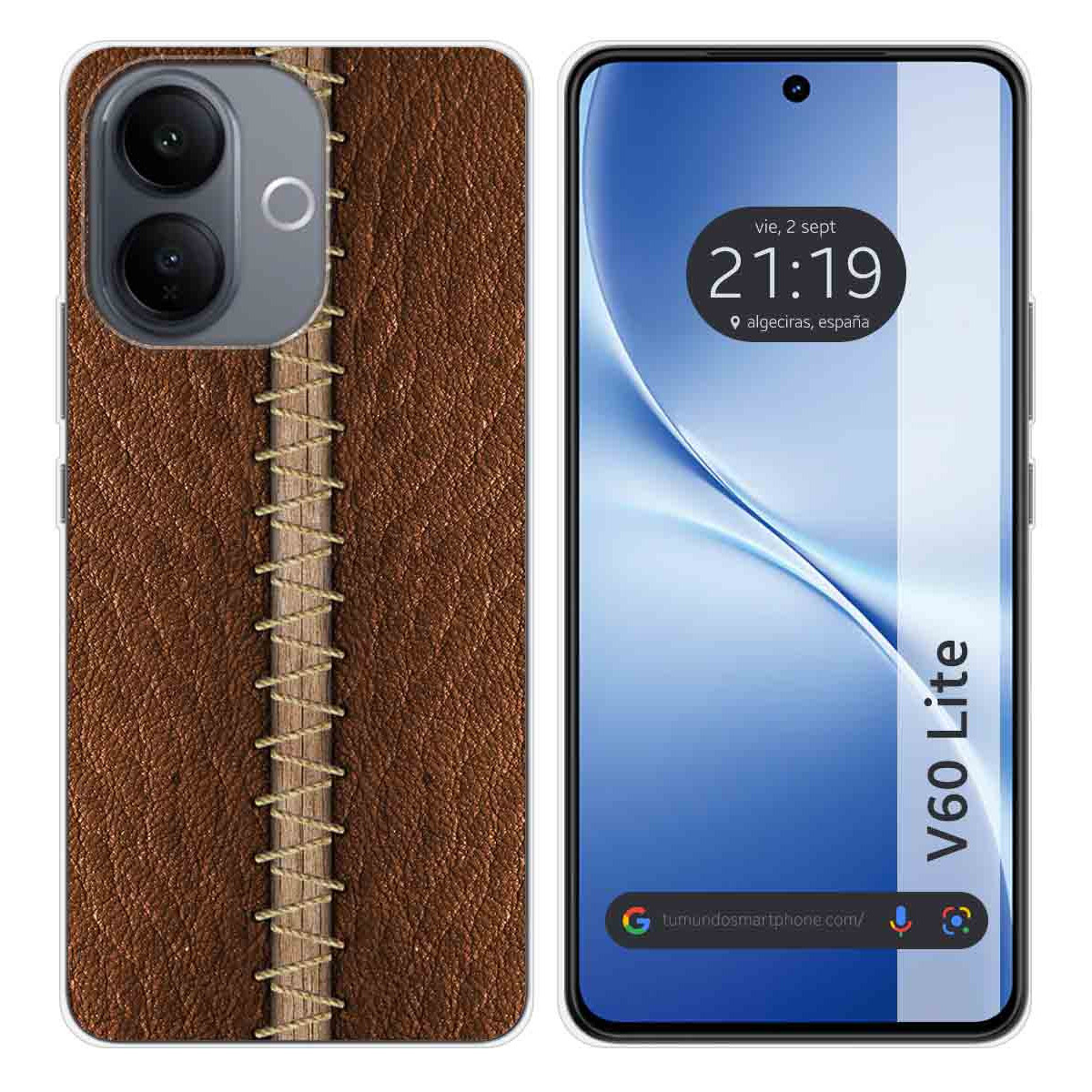 Funda Silicona para Vivo V60 Lite 5G diseño...